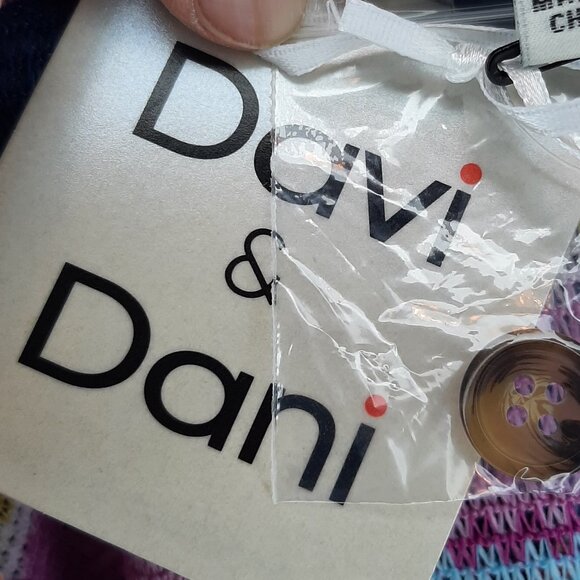 NWT!! DAVI & DANI Summer Vibe Striped Shirt - Picture 9 of 11